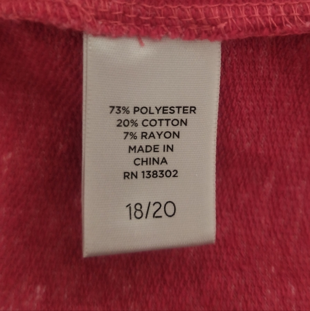 [5X$20] Holiday Season Glitter Lettering Red Top / Size 2X - Picture 6 of 7
